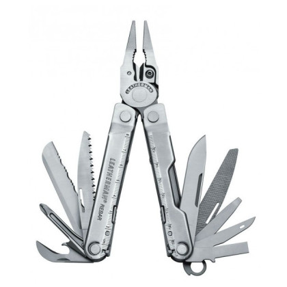 Multitool Leatherman Rebar Box argento silver