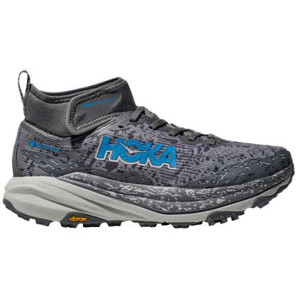 Scarpe da corsa da uomo Hoka Speedgoat 6 Mid Gtx grigio/blu Satellite Grey / Stardust