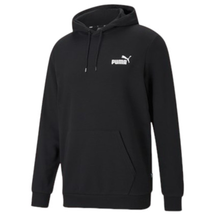 Felpa da uomo Puma ESS Small Logo Hoodie TR nero Black