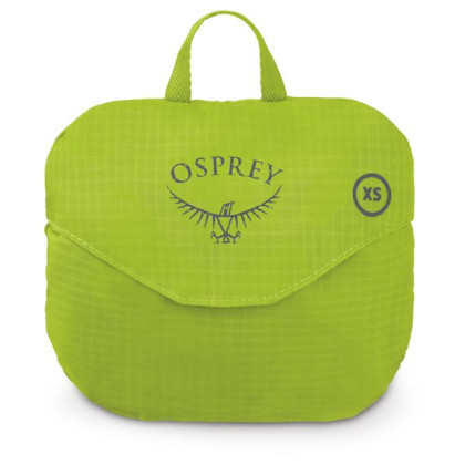 Sacca antipioggia per zaino Osprey Hivis Raincover Xs verde limon green