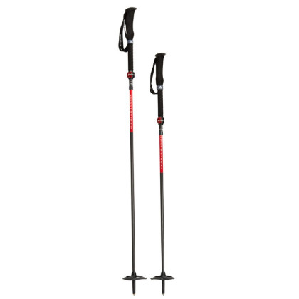 Bastoncini da trekking MSR DynaLock Ascent L 120-140cm nero