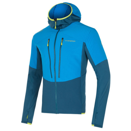 Felpa da uomo La Sportiva Session Tech Hoody M blu Storm Blue/Electric Blue