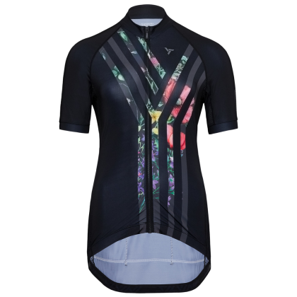 Maglia da ciclismo per donna Silvini Calnia nero black-charcoal