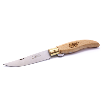 Coltello chiudubile MAM Ibérica 2016 buk - 9 cm marrone Beech