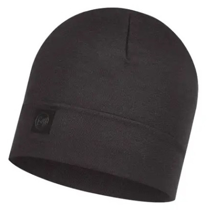 Berretto Buff HW Merino Wool Hat nero SolidBlack