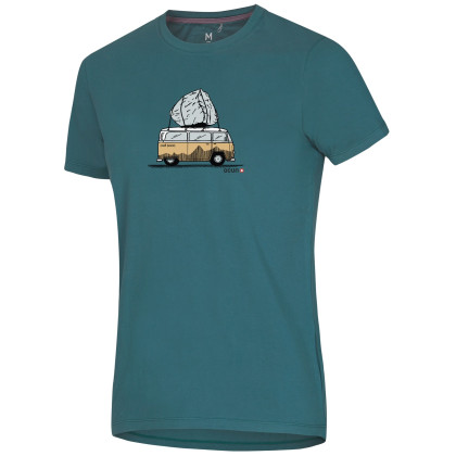 Maglietta da uomo Ocún Classic T Men Bus-Stone turchese Blue Hydro