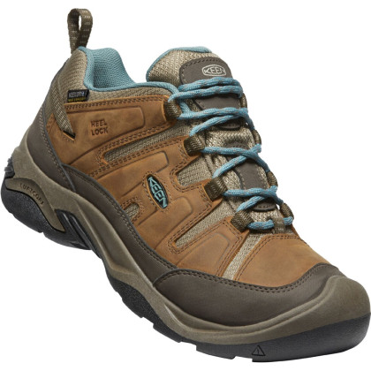 Scarpe da trekking da donna Keen Circadia Wp Women marrone chiaro syrup/north atlantic