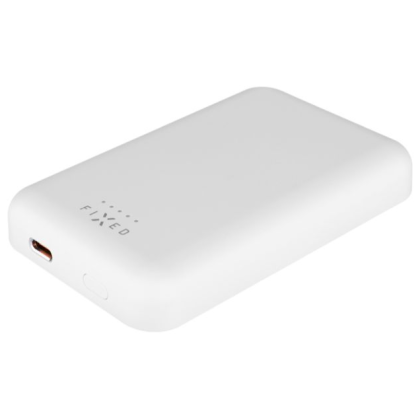 Caricabatterie portatile senza fili FIXED MagZen s bezdrátovým nabíjením bianco White