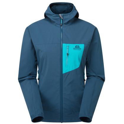 Giacca da donna Mountain Equipment Echo Hooded Jacket Women's blu Majolica Blue/Topaz