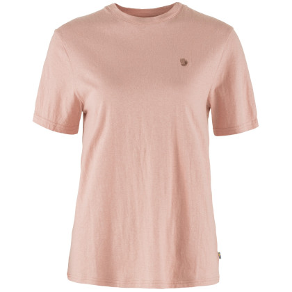 Maglietta da donna Fjällräven Hemp Blend T-shirt W rosa chiaro Chalk Rose