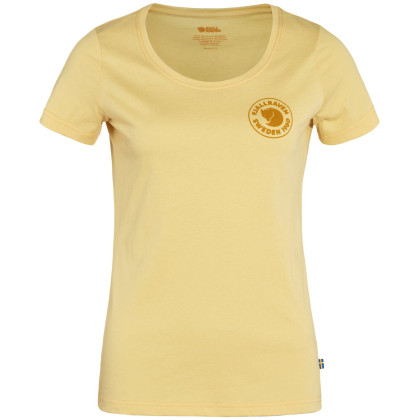 Maglietta da donna Fjällräven 1960 Logo T-shirt W giallo Mais Yellow