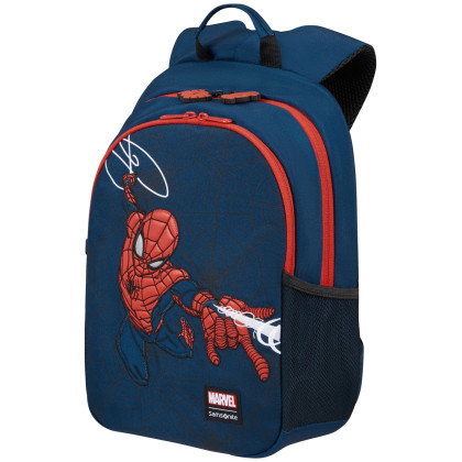 Zaino bambino Samsonite Disney Ultimate 2.0 Bp S+ Marvel blu/rosso Spiderman Web