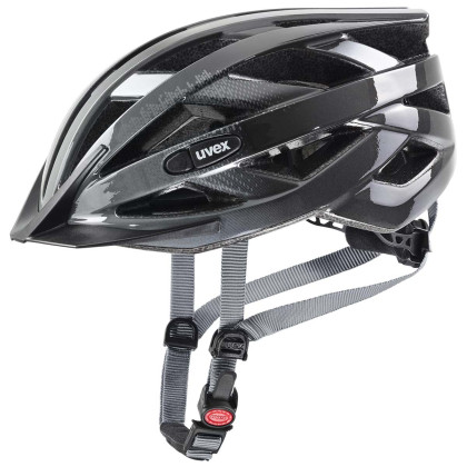 Casco da ciclismo Uvex Air wing grigio/nero Black Grey