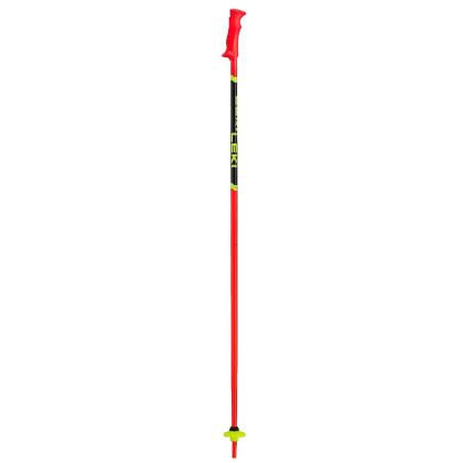 Bastoncini da sci Leki Racing Kids rosso/nero bright red-black-neonyellow