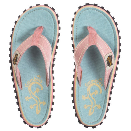 Infradito da donna Gumbies Islander Ghecko azzurro PastelBlue