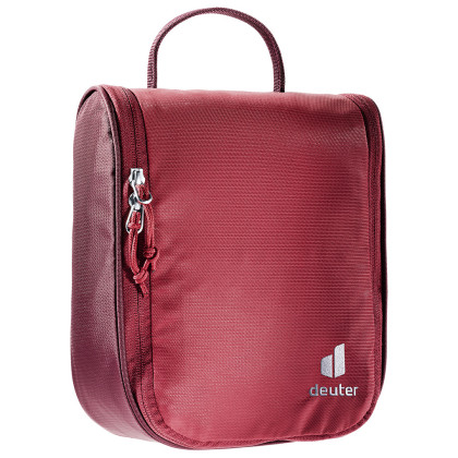 Borsa da toilette Deuter Wash Center I rosso cranberry-maron