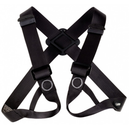 Imbracatura per petto da arrampicata Camp Figure 8 Chest nero Black