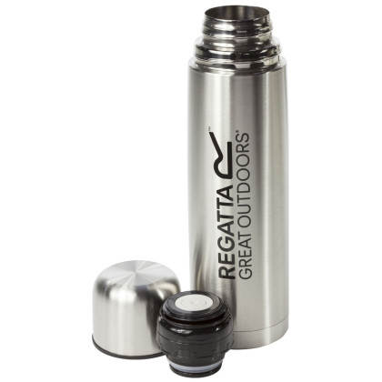 Thermos Regatta 1L Vacuum Flask argento Silver