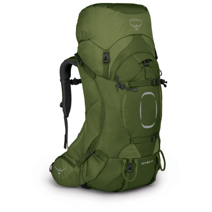 Zaino Osprey Aether 55 II verde GarlicMustardGreen