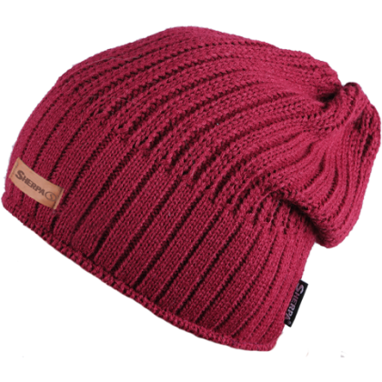 Cappello invernale Sherpa Beanie Mono rosso Bordo