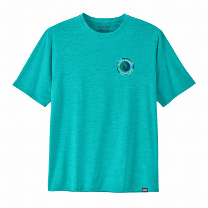 Maglietta da uomo Patagonia M's Cap Cool Daily Graphic Shirt azzurro Unity Fitz: Subtidal Blue X-Dye