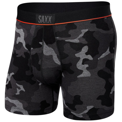 Boxer Saxx Ultra Super Soft Boxer BF nero/grigio SupersizeCamo/Black