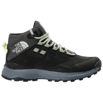 Scarpe da donna The North Face W Cragstone Leather Mid Wp nero TNF BLACK/VANADIS GREY