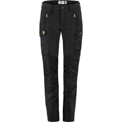 Pantaloni da donna Fjällräven Nikka Trousers Curved W nero Black