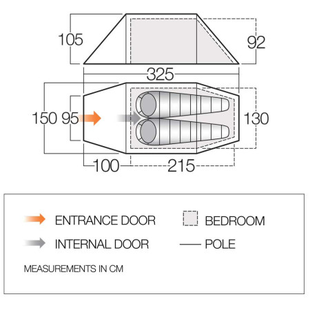 Tenda da trekking Vango Scafell 200