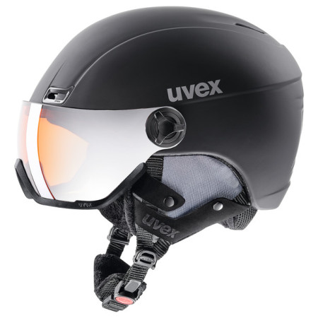 Casco da sci Uvex HLMT 400 Visor style nero BlackMat