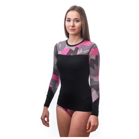 Maglietta sportiva da donna Sensor Merino Impress (long sleeve)