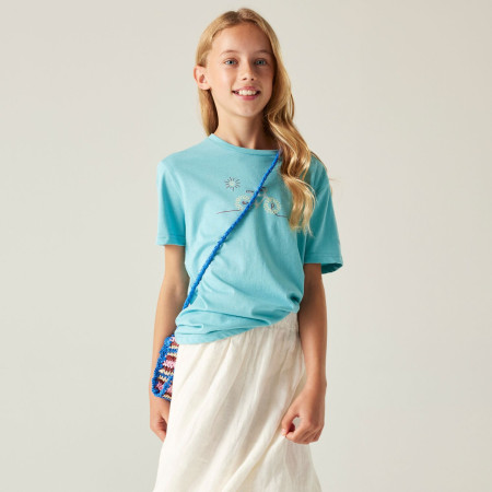 Maglietta da bambino Dare 2b Trailbazer III Tee Nordic Blue