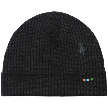 Berretto Smartwool Thermal Merino Rib Beanie nero CHRCL HEATHER