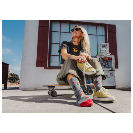 Calzini da donna Darn Tough Shroom Bloom Crew Lightweight