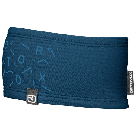 Fascia Ortovox Fleece Light Grid Headband blu Petrol Blue