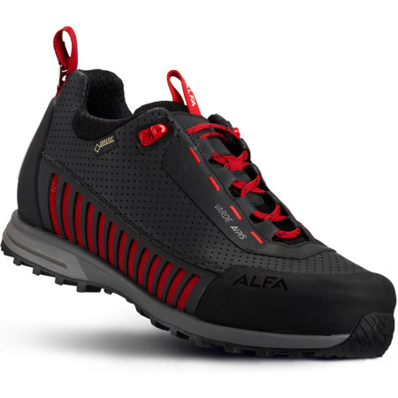 Scarpe da uomo Alfa Varde A/P/S GTX M nero/rosso Black/Red