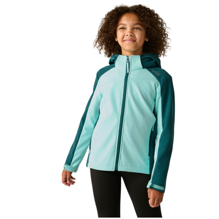 Giacca softshell per bambini Regatta Haydenbury Mediterranea
