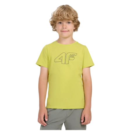Maglietta da bambino 4F Tshirt M2417 Lemon