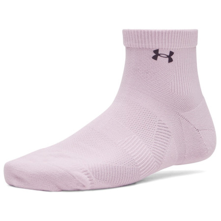 Calzini da donna Under Armour UA Women's Vanish 3pk Qtr rosa Mauve Pink / Titanium / Purple Echo
