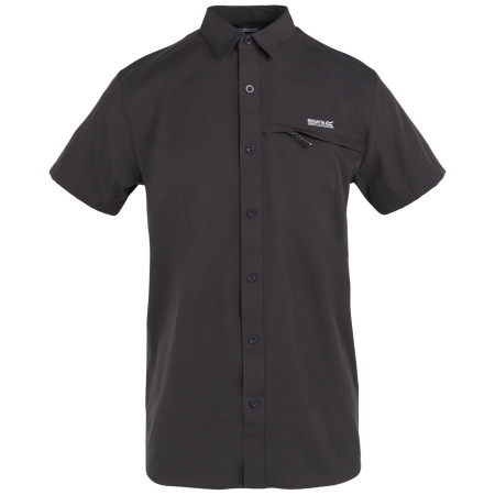 Camicia da uomo Regatta Trav Pack Awy SS Shrt grigio Ash