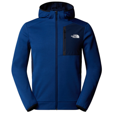 Felpa funzionale da uomo The North Face M Mountain Athletics Fleece Full Zip Jac blu scuro Estate Blue/Summit Navy