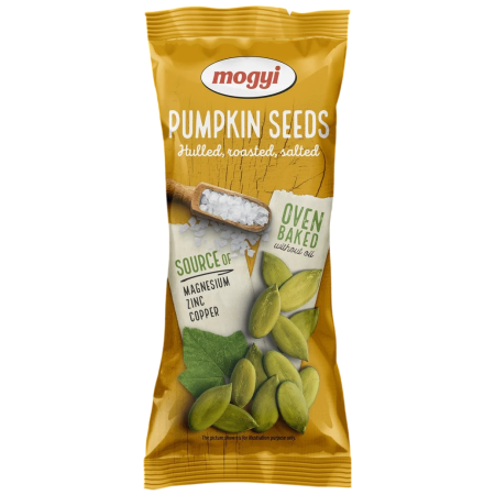 Miscela di noci Mogyi Semi di zucca sgusciati e tostati 70 g