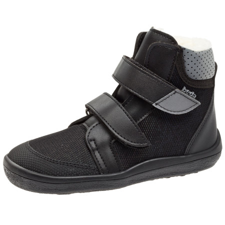 Scarpe barefoot per bambini Beda Daisy Black nero Black