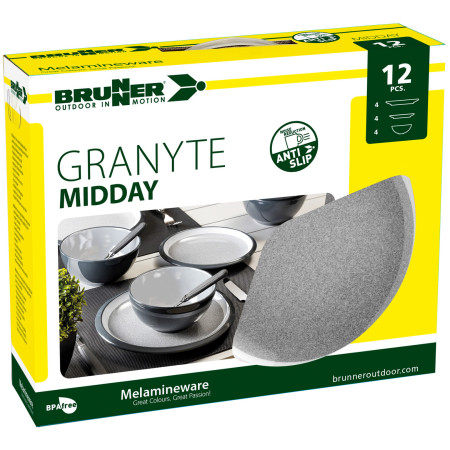 Set di stoviglie Brunner Midday Granyte