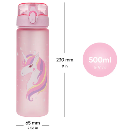 Bottiglia per bambini Baagl Borraccia in titanio 500 ml