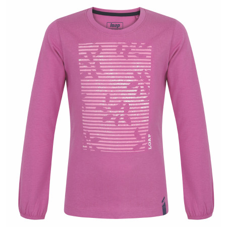 Maglietta da bambino Loap Bilanka viola Rosebud