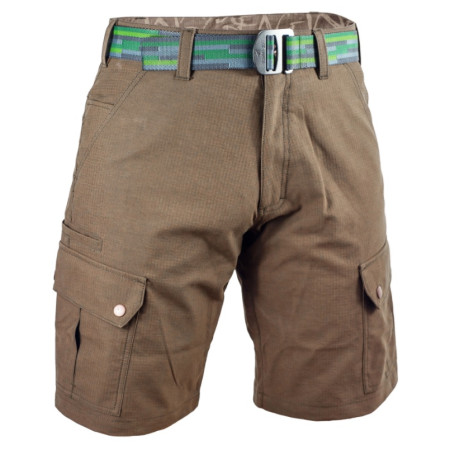 Pantaloncini da uomo Warmpeace Lagen marrone Brown