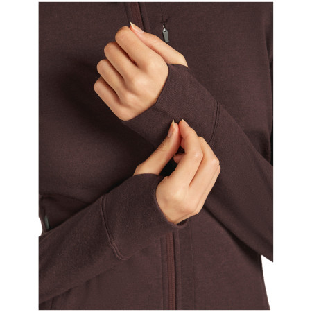 Felpa tecnica da donna Icebreaker Women Merino 260 Quantum IV LS Zip