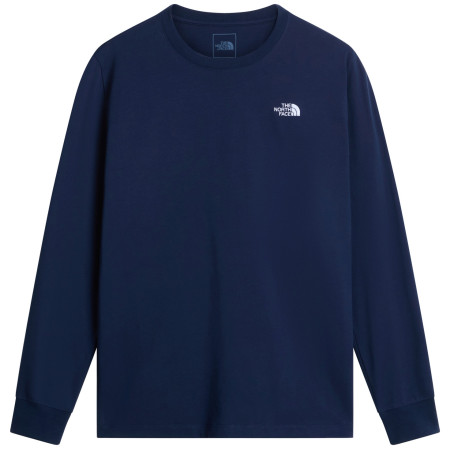 Maglietta da uomo The North Face Evolution Simple Dome Regular Long-Sleeve Tee blu scuro SUMMIT NAVY