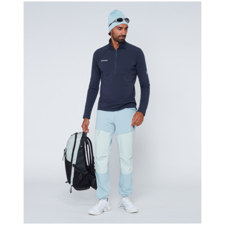 Felpa da uomo Mammut Taiss ML Half Zip Pull Men